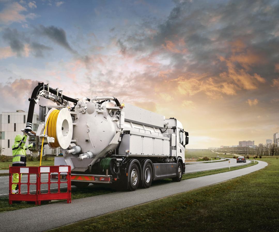 Bucher Municipal Tankers Key Visual