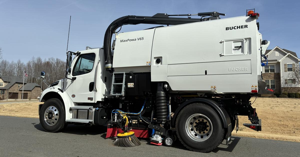 MaxPowa V65 - Truck mounted sweepers | Bucher Municipal