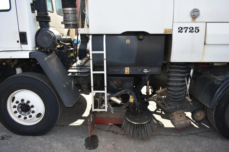 City of Hickory Johnston Sweepers VT650 sweep gear