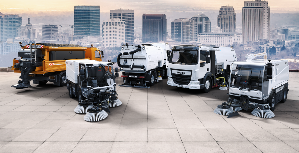 Bucher Municipal equipment fleet