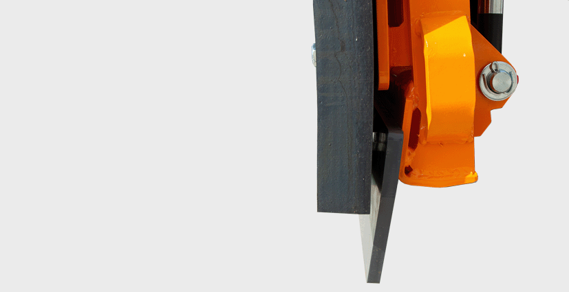 Bucher Unix snow plow Double scraping edge