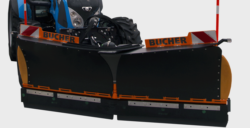 Bucher Unix Snow plow configuration