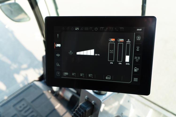 Bucher CityCat WR50(e) display