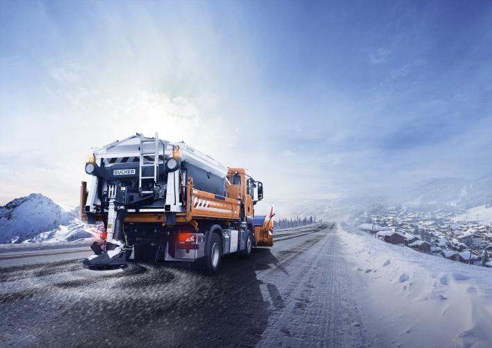 Phoenix Electric all-electric gritter