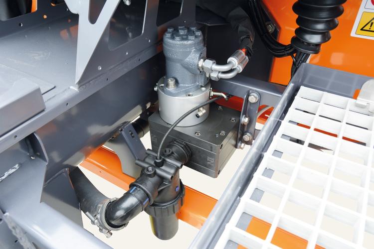 Liquid salt pump unit