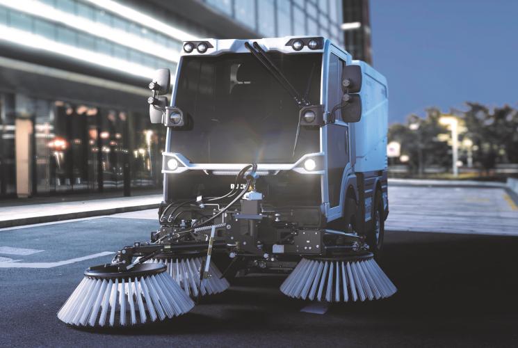 CityCat V20e - Compact sweepers | Bucher Municipal