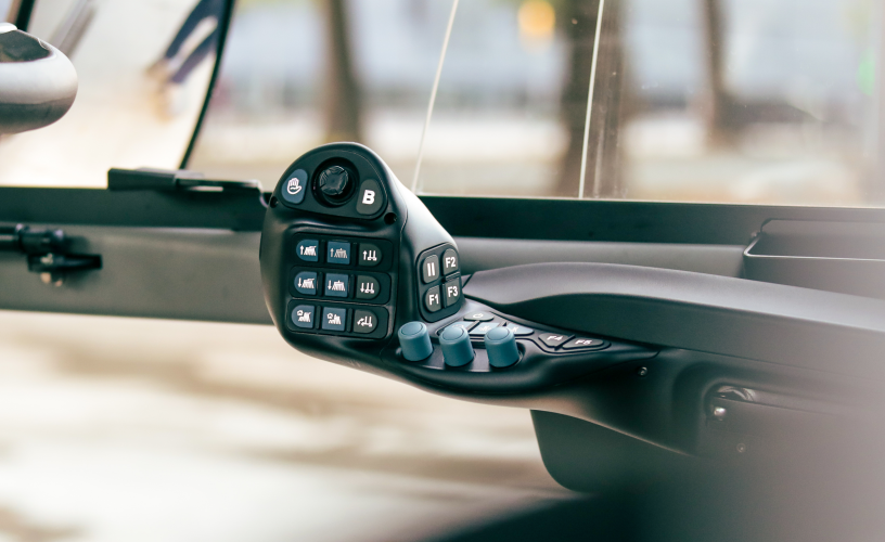 Bucher CityCat VR17e Armrest