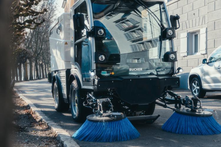 Bucher CityCat V20 & VS20 pushed sweep gear