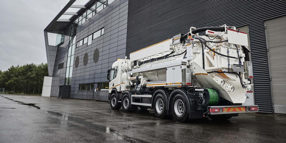 SuperFlex® 414 Combination sewer cleaning unit UK IE