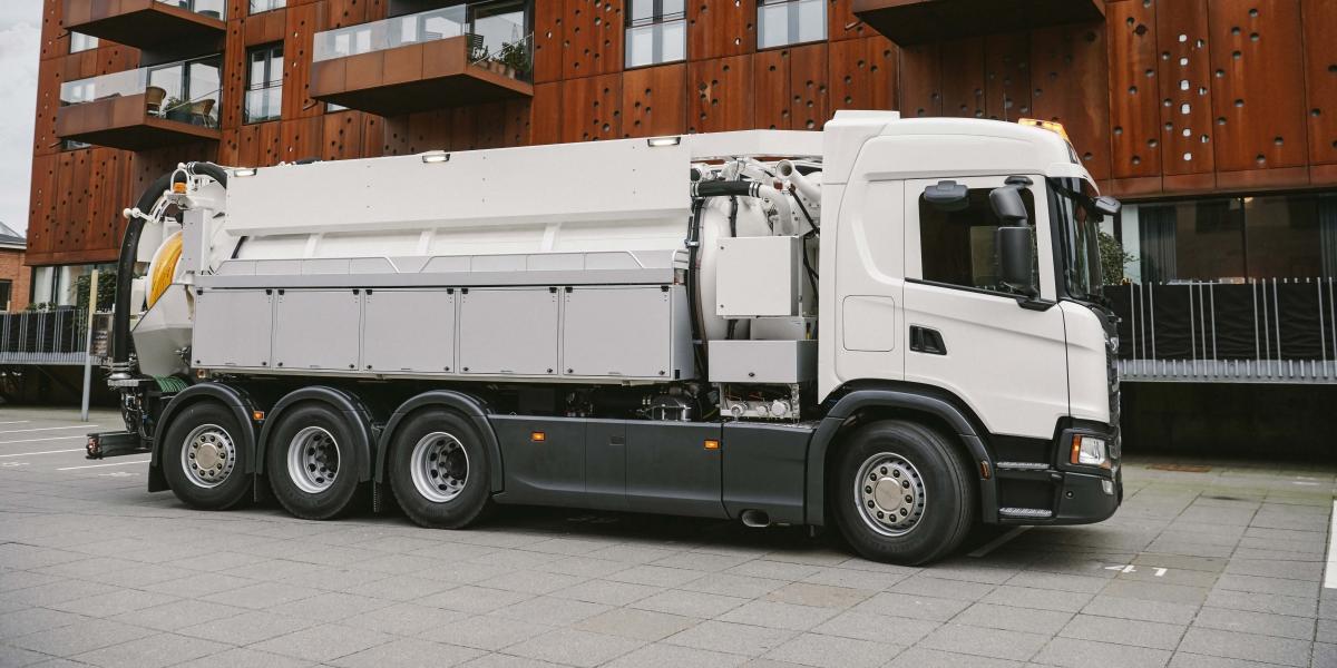 FlexLine® 414 Combination sewer cleaning unit NORDIC