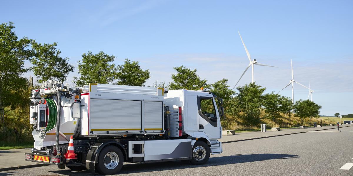 Bucher CityFlex C40e slamsuger