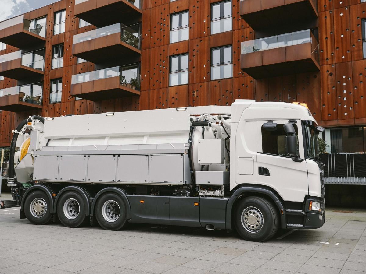 FlexLine® 414 Combination sewer cleaning unit NORDIC