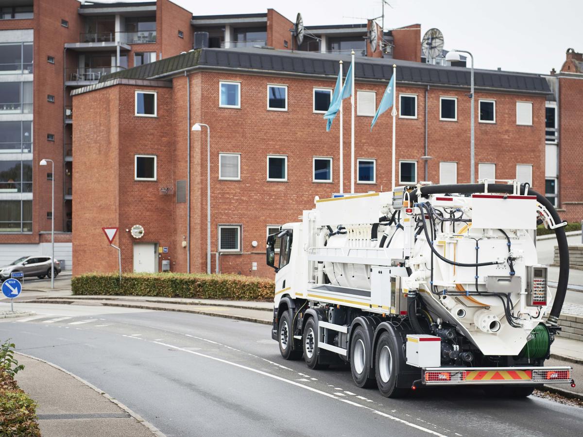 RECycler® 414 Recycler sewer cleaning unit UK IE