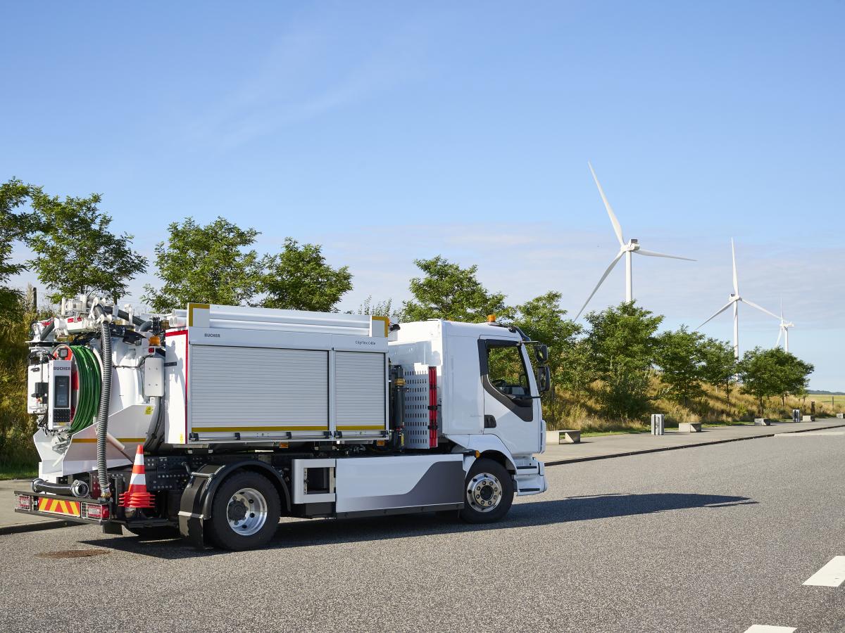 Bucher CityFlex C40e slamsuger