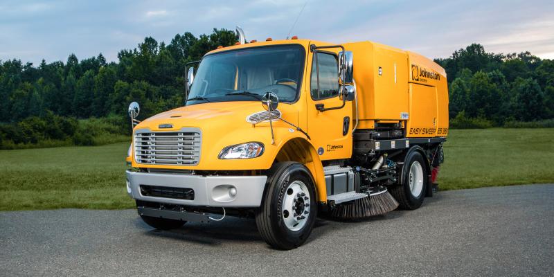 Mechanical Street Sweeper - front angle