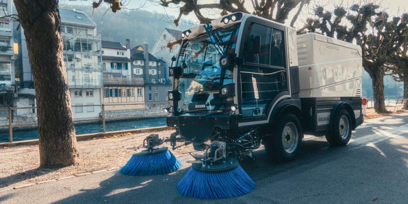 Bucher CityCat V20 & VS20 pushed sweep gear