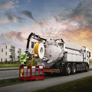 FlexLine® 310 Combination sewer cleaning unit DK